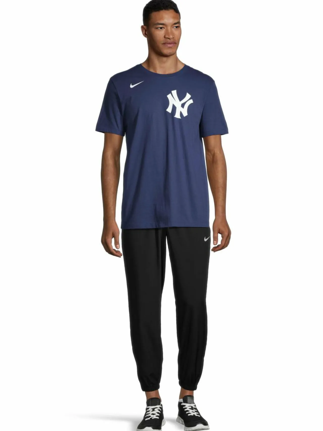 Paidat, Hupparit & Colleget<Nike New York Yankees Fuse Wordmark -paita MIDNIGHT NAVY