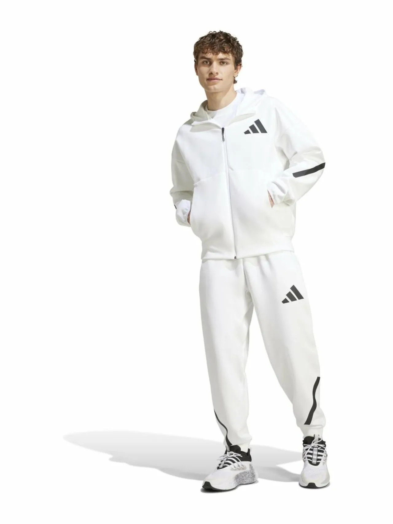 adidas Sportswear New Z.N.E. Full Zip -hupparitakki^ Paidat, Hupparit & Colleget
