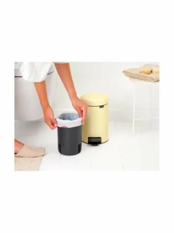 Roskakorit & -Pussit<Brabantia NewIcon-poljinroskakori 3 l MELLOW YELLOW
