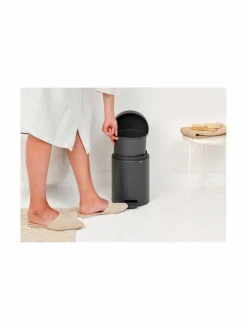 Roskakorit & -Pussit<Brabantia NewIcon-poljinroskakori 5 l MINERAL INFINITE GREY