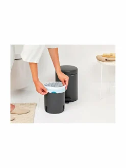 Roskakorit & -Pussit<Brabantia NewIcon-poljinroskakori 5 l MINERAL INFINITE GREY