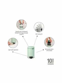 Brabantia NewIcon-poljinroskakori 3 l^ Roskakorit & -Pussit