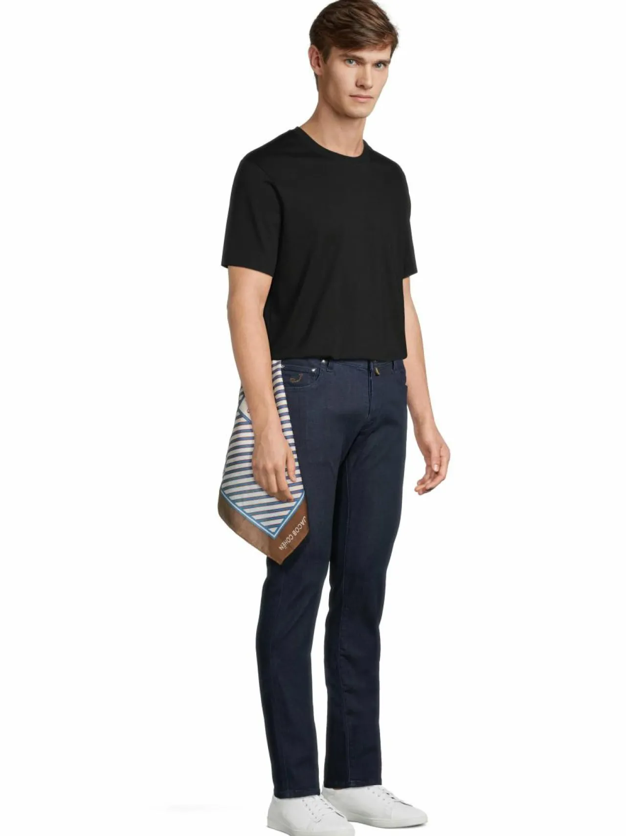 Jacob Cohen Nick Slim Fit -viisitaskufarkut^ Farkut
