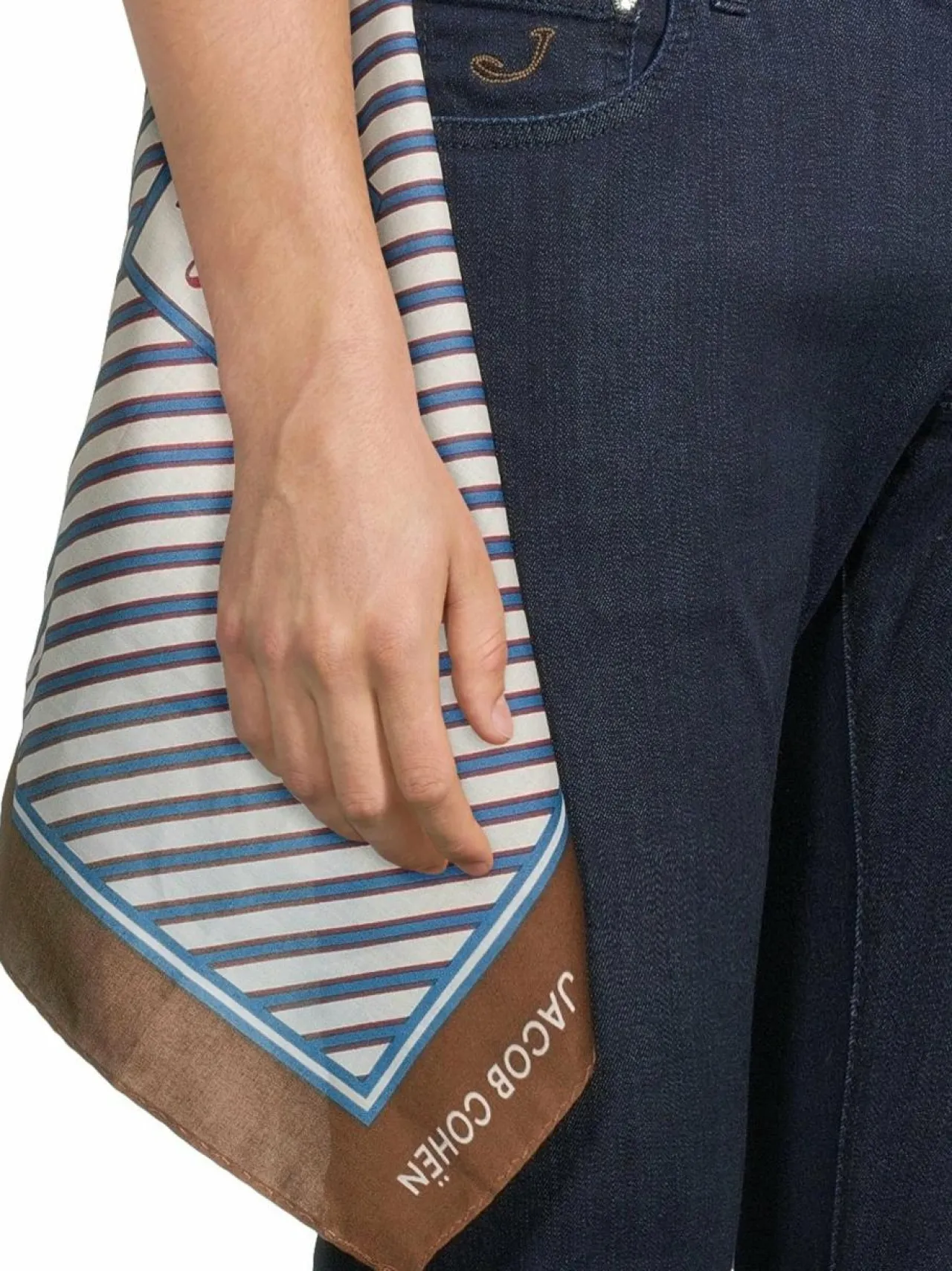 Jacob Cohen Nick Slim Fit -viisitaskufarkut^ Farkut