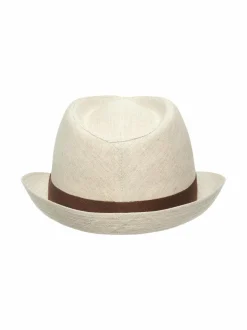 KN Collection Nilla Trilby -pellavahattu^ Hatut & Pipot