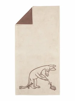 Kylpyhuonetekstiilit<Moomin Arabia Nipsu-kylpypyyhe 70 x 140 cm BEIGE