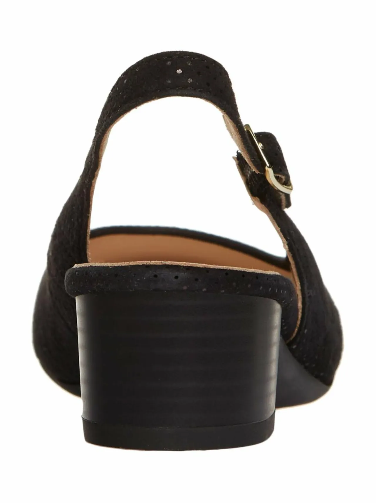 Avokkaat & Korkokengät<ara Nizza 2.0 slingback -mokkanahka-avokkaat 01 SCHWARZ