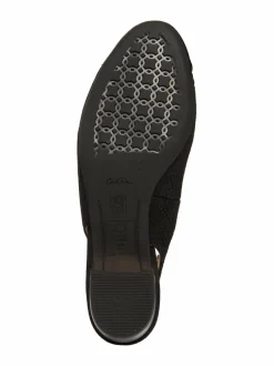 Avokkaat & Korkokengät<ara Nizza 2.0 slingback -mokkanahka-avokkaat 01 SCHWARZ