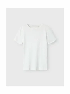 T-Paidat<Name It NkfFikate-trikoopaita LUCENT WHITE