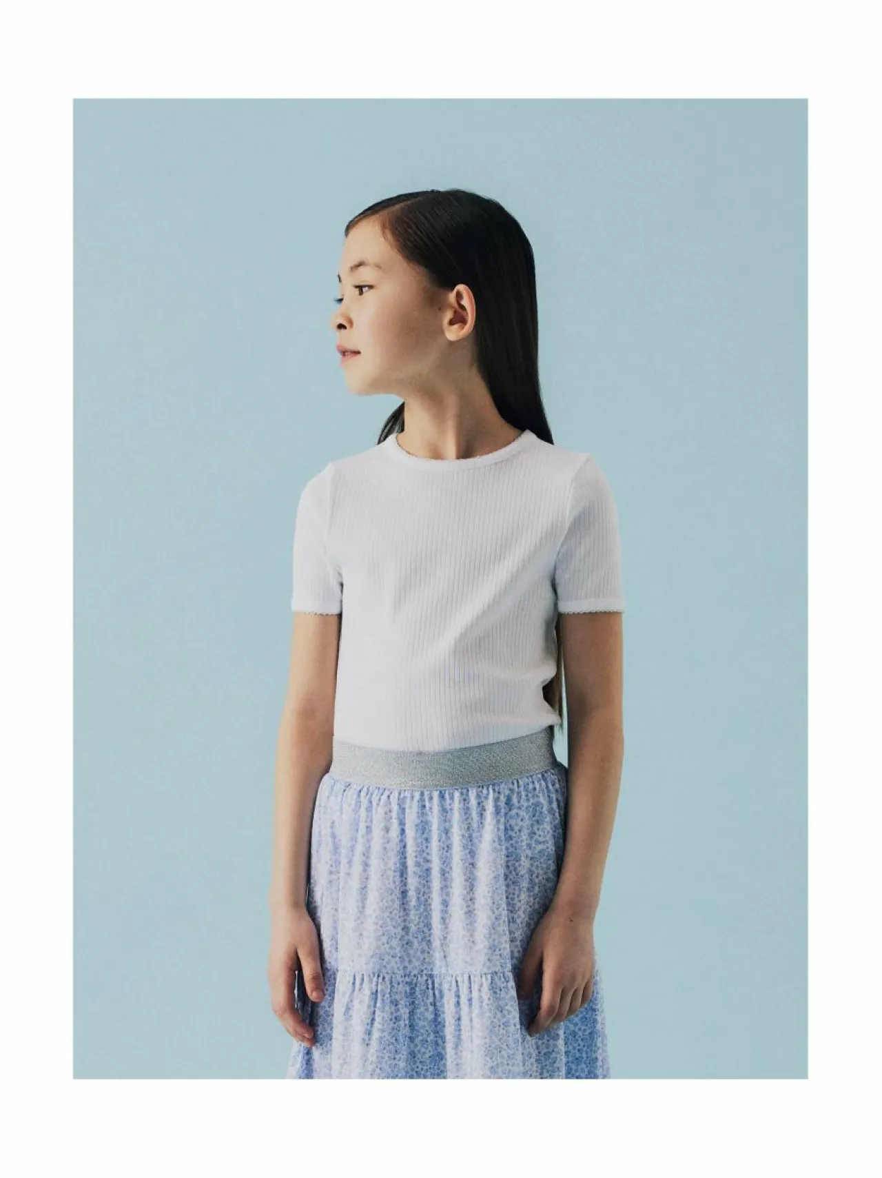 T-Paidat<Name It NkfFikate-trikoopaita LUCENT WHITE