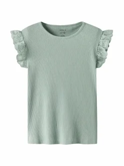 T-Paidat<Name It NkfHalina-paita AQUA GRAY