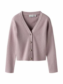 Neuleet<Name It NkfLarenLise-neuletakki BURNISHED LILAC