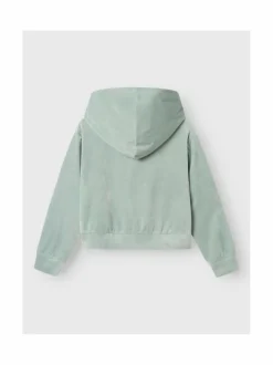 Ulkoiluvaatteet|Ulkoiluvaatteet<Name It NkfRagna-samettihuppari GRAY MIST