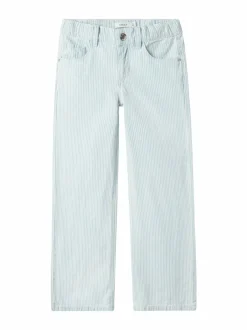 Farkut|Farkut<Name It NkfRose Wide -farkut LIGHT BLUE DENIM