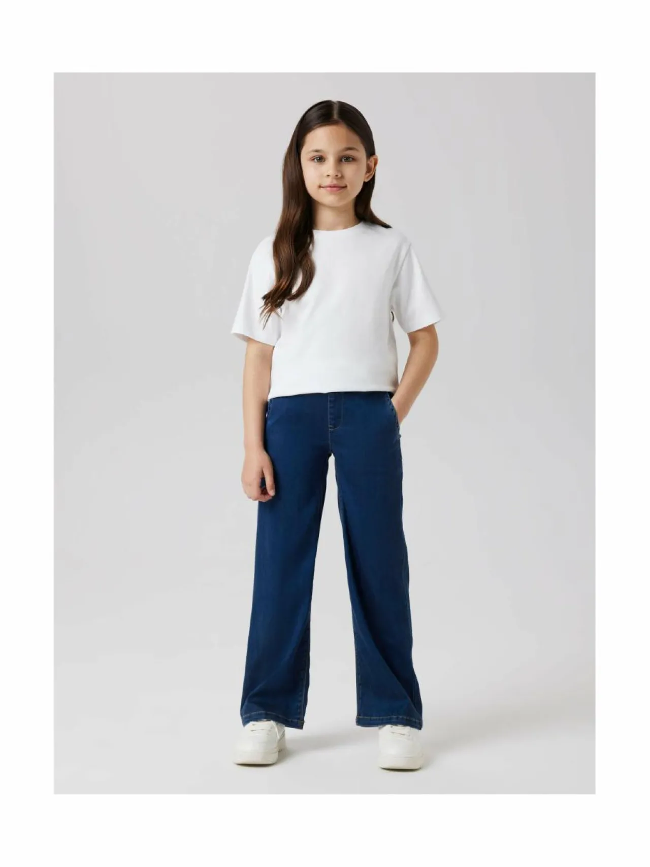 Farkut|Farkut<Name It NkfSalli-leveälahkeiset farkut DENIM BLUE