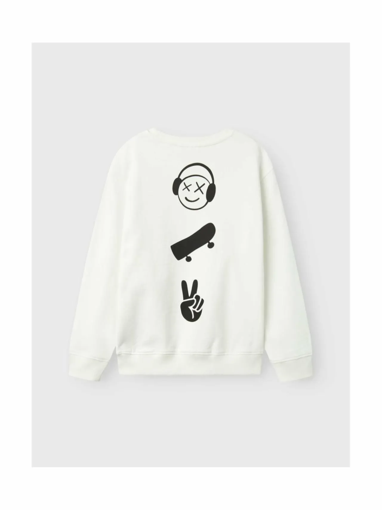 Colleget & Hupparit|Colleget & Hupparit<Name It NkmBearne-collegepaita CLOUD DANCER PRINT:BLACK