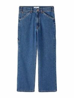 Farkut|Farkut<Name It NkmBen Straight -farkut DARK BLUE DENIM