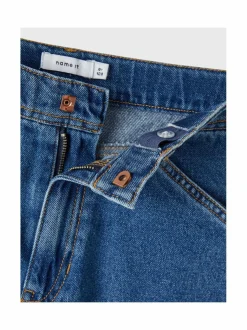 Farkut|Farkut<Name It NkmBen Straight -farkut DARK BLUE DENIM