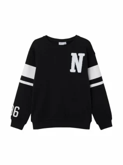 Colleget & Hupparit<Name It NkmDeRuas-collegepaita BLACK