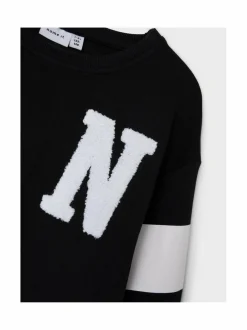 Colleget & Hupparit<Name It NkmDeRuas-collegepaita BLACK