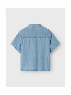 Paidat|Paidat<Name It NkmFelix-paita LIGHT BLUE DENIM STRIPES:STRIPES