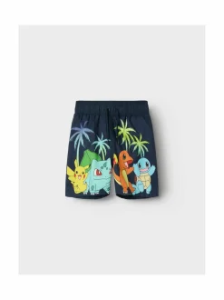 Uima-Asut<Name It NkmMacsen Pokemon -uimashortsit NAVY BLAZER