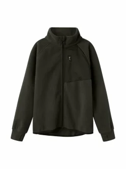 Ulkoiluvaatteet<Name It NkmMove Windfleece -takki BLACK