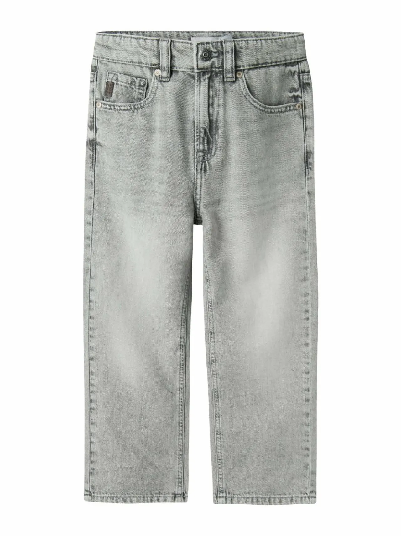 Farkut|Farkut<Name It Nkmryan Straight -farkut LIGHT GREY DENIM