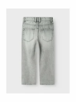 Farkut|Farkut<Name It Nkmryan Straight -farkut LIGHT GREY DENIM