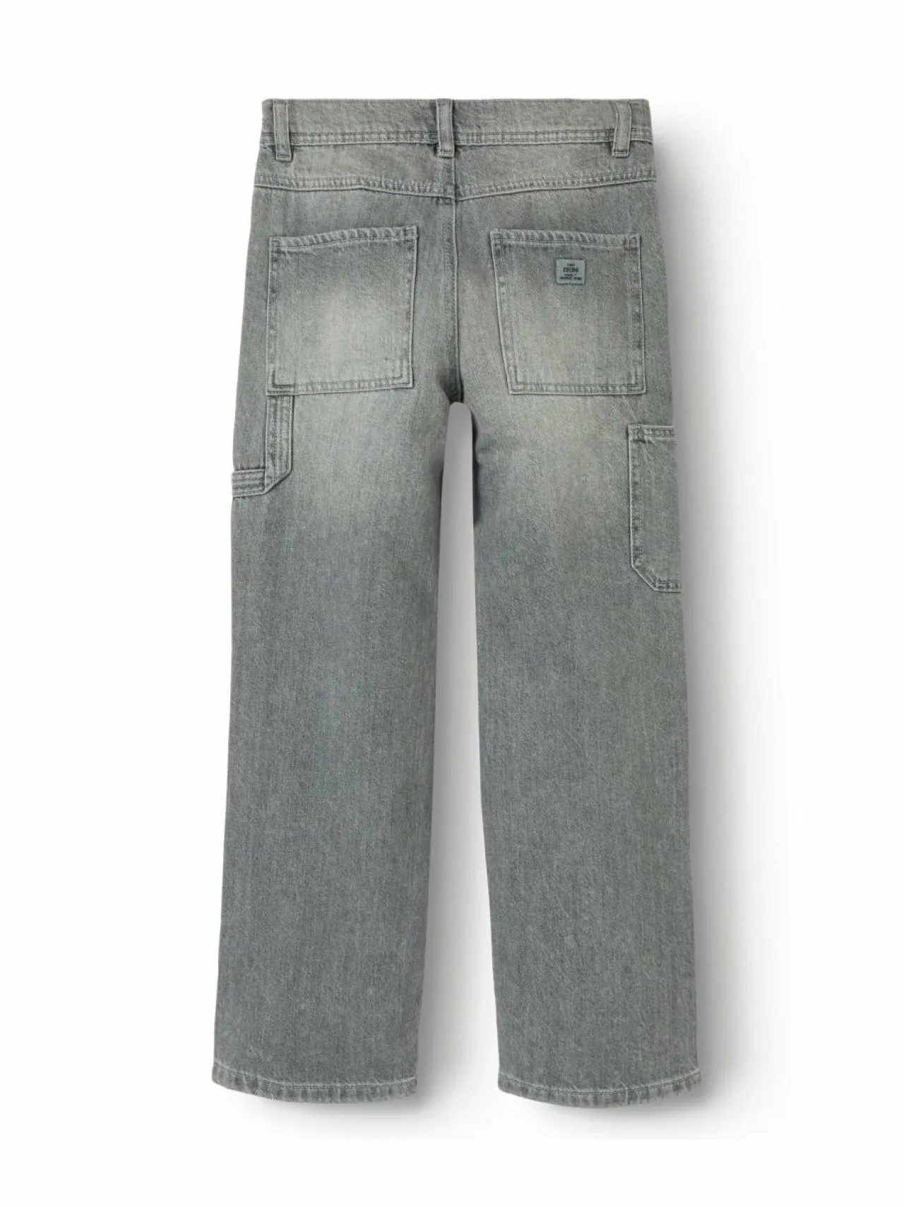 Farkut|Farkut<Name It NkmRyan Straight -farkut LIGHT GREY DENIM