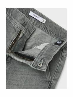 Farkut|Farkut<Name It NkmRyan Straight -farkut LIGHT GREY DENIM
