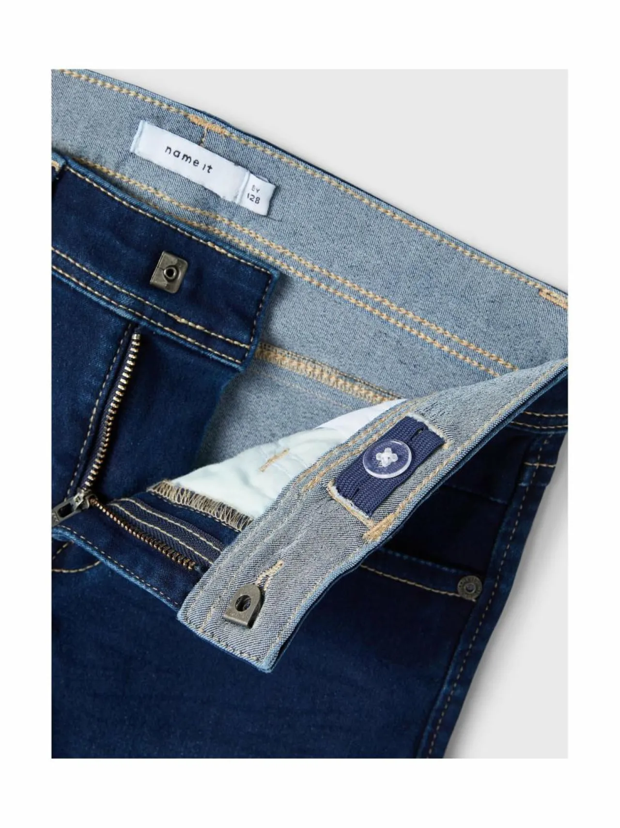 Farkut|Farkut<Name It NkmSilas XSlim -farkut DARK BLUE DENIM