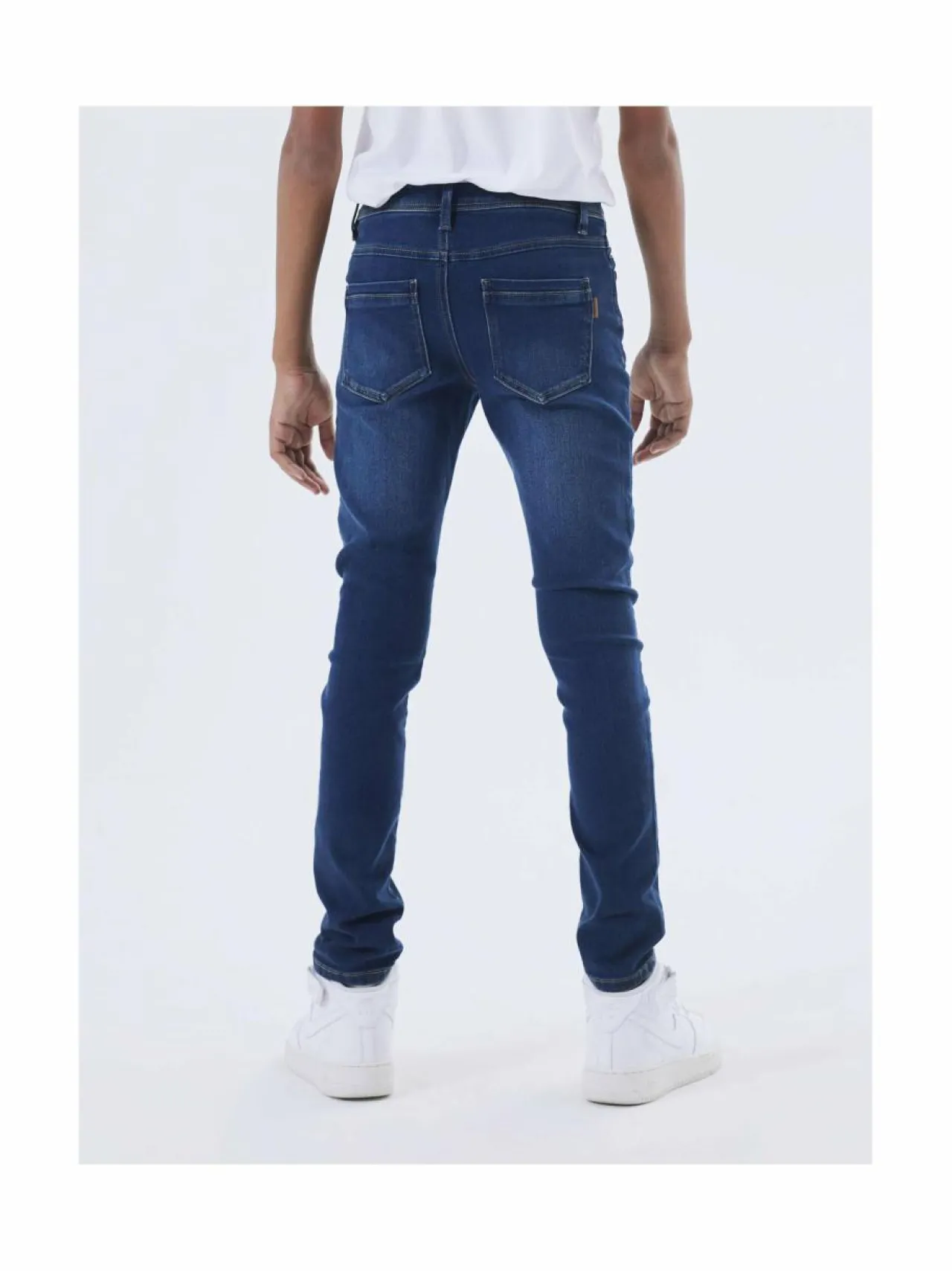 Farkut|Farkut<Name It NkmSilas XSlim -farkut DARK BLUE DENIM
