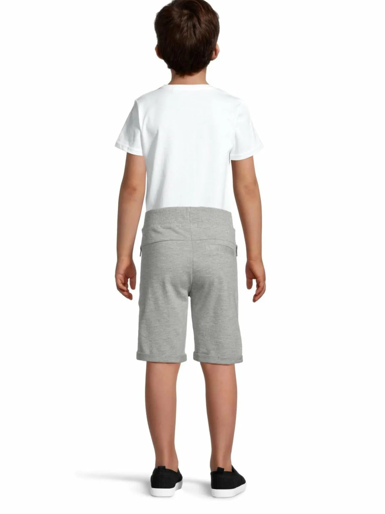Shortsit|Shortsit<Name It NkmVimo-collegeshortsit GREY MELANGE