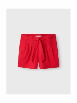 Shortsit<Name It NmfFalinnen -shortsit CHINESE RED