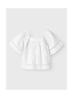 T-Paidat<Name It NmfFatidias-röyhelöpaita BRIGHT WHITE