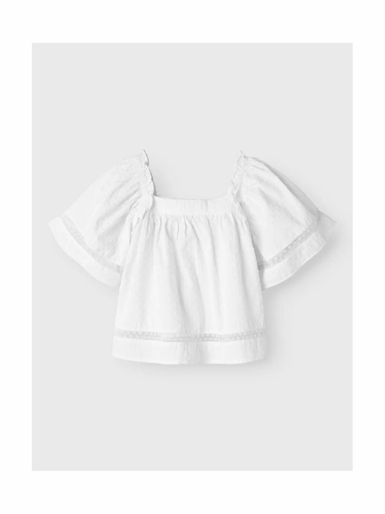 T-Paidat<Name It NmfFatidias-röyhelöpaita BRIGHT WHITE
