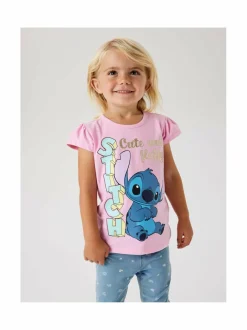 T-Paidat<Name It Nmffolly Stitch -paita PINK FROSTING