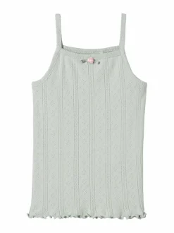 T-Paidat<Name It NmfJsilke Slim -toppi AQUA GRAY