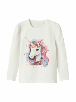 Colleget & Hupparit<Name It NmfKrulle-collegepaita CLOUD DANCER
