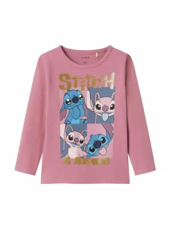 Pitkähihaiset Trikoopaidat<Name It NmfNyrans Stitch -paita MAUVE ORCHID