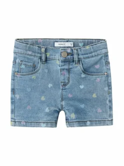 Shortsit|Shortsit<Name It NmfSalli Slim -farkkushortsit MEDIUM BLUE DENIM