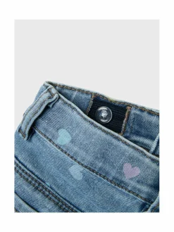 Shortsit|Shortsit<Name It NmfSalli Slim -farkkushortsit MEDIUM BLUE DENIM