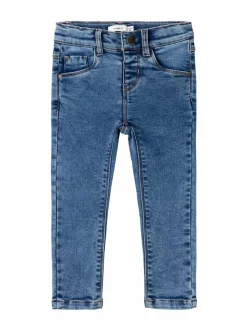 Farkut|Farkut<Name It NmfSalli Slim Fleece -farkut MEDIUM BLUE DENIM
