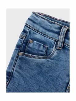 Farkut|Farkut<Name It NmfSalli Slim Fleece -farkut MEDIUM BLUE DENIM
