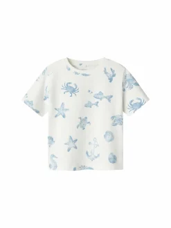 T-Paidat<Name It NmmFille t-paita CLOUD DANCER