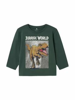Pitkähihaiset Trikoopaidat<Name It NmmJewel Jurassic -trikoopaita GARDEN TOPIARY