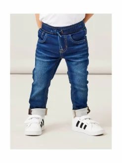 Farkut|Farkut<Name It NmmRyan Slim -farkut DARK BLUE DENIM