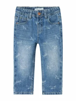 Farkut<Name It NmmSilas Tapered -farkut MEDIUM BLUE DENIM