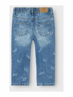 Farkut<Name It NmmSilas Tapered -farkut MEDIUM BLUE DENIM